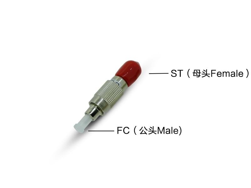 FC公-ST母圆形光纤适配器