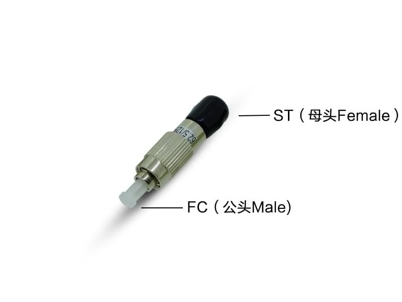 FC公-ST母圆形光纤适配器