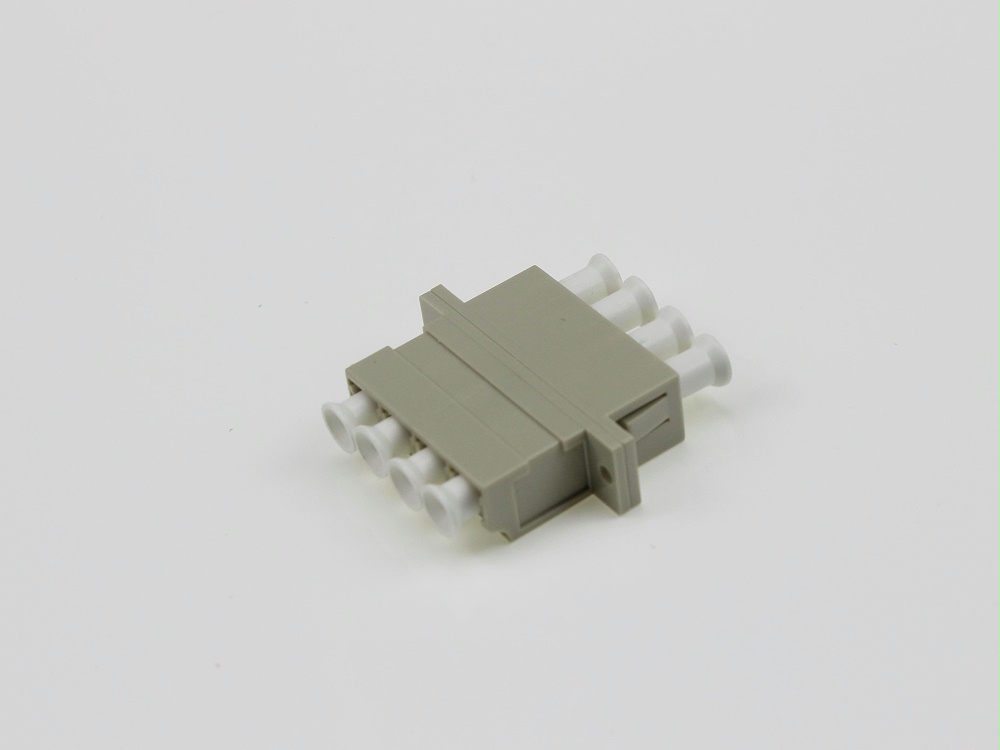 LC PC MM 4C 有耳光纤法兰盘