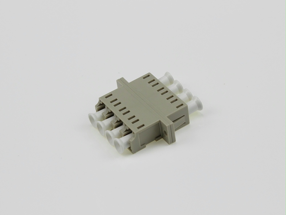 LC PC MM 4C 有耳光纤法兰盘