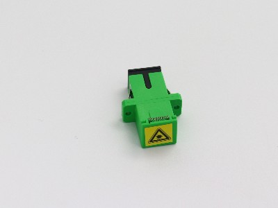 SC APC 有耳 正翻盖焊接适配器