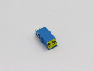 LC SM DX 无耳翻盖光纤适配器，耦合器