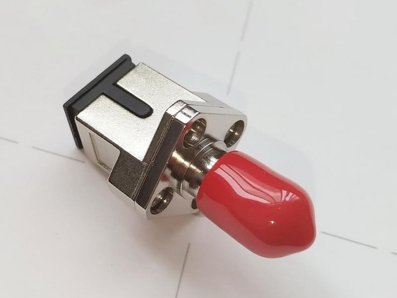 SC-ST 方形光纤转接器