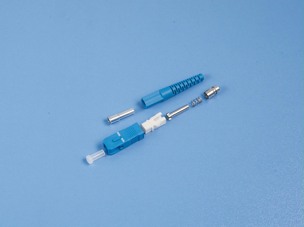 SC SX 压接式，卡扣式皮线光纤连接器